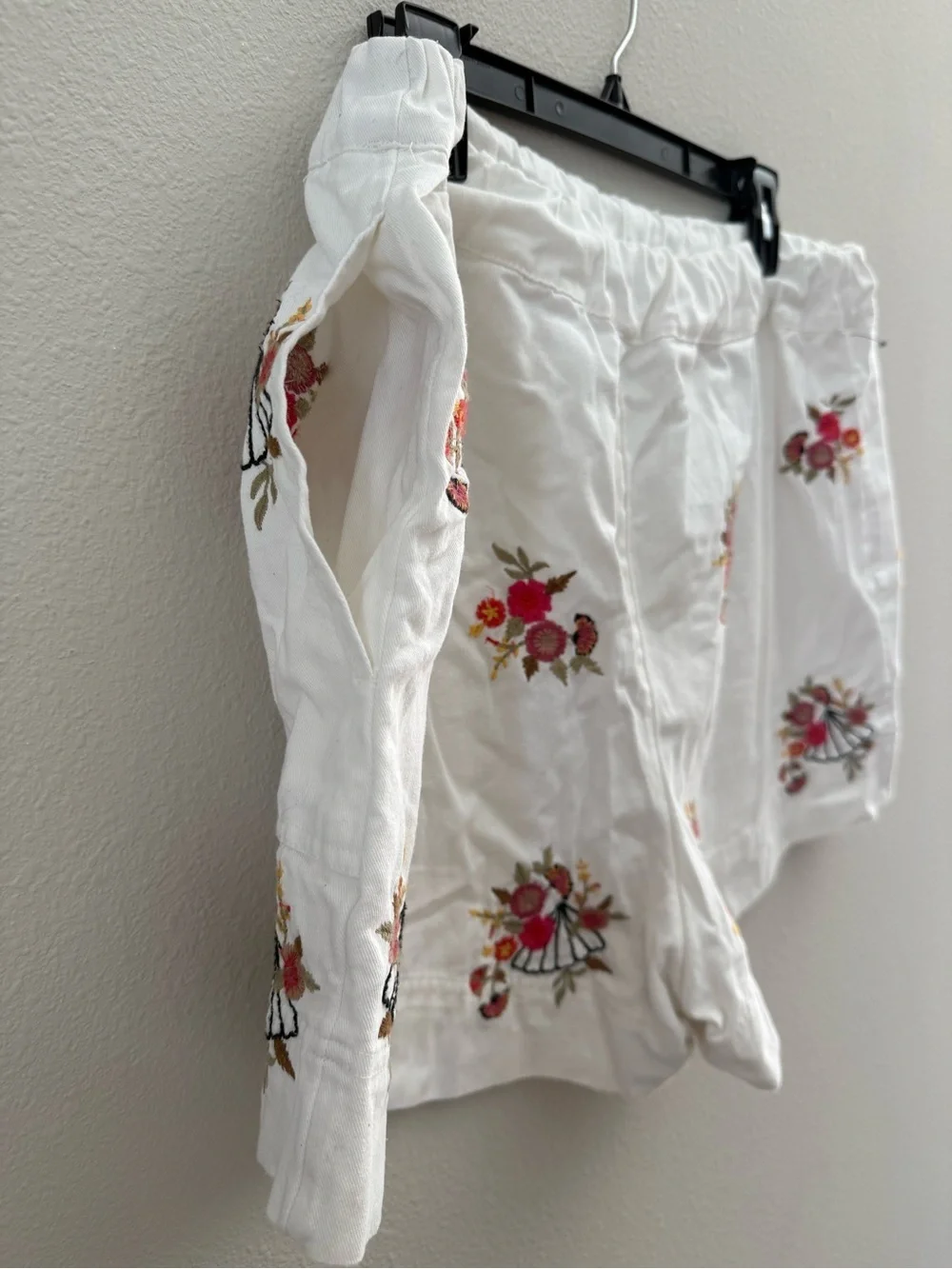 Free People Strada Embroidered Two-Piece Tank & Short Set XL - Picture 8 of 13